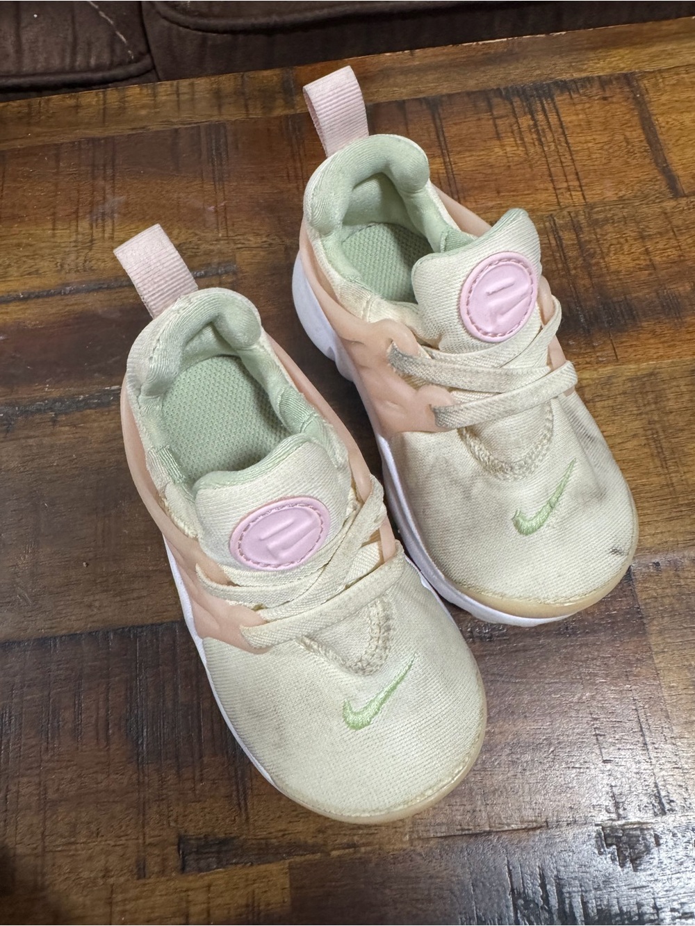 Nike Presto Toddler Coconut Milk Ivory Pink